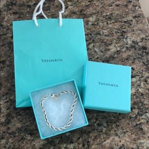 Authentic 7” Tiffany & Co. .925 Twist Bracelet